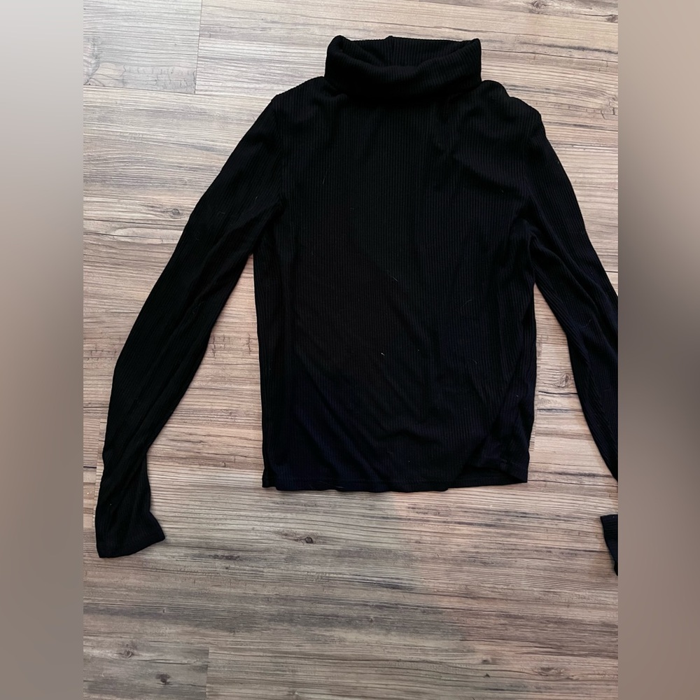 Black turtleneck